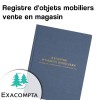 Registre d'objets mobiliers vente en magasin - Exacompta