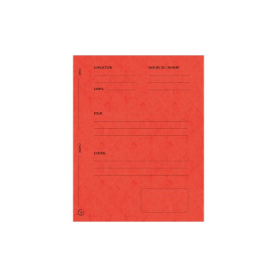 Dossiers de plaidoirie - paquet de 25 dossiers