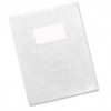 Carton Grain Cuir + fenêtre 50x100 mm - 230 g - Paquet de 100 plats de couverture