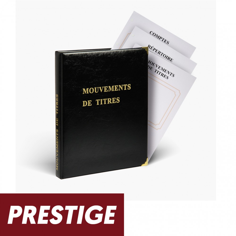 Registres Mouvements de Titres Prestige