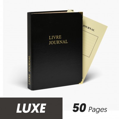 Registres Livre Journal 50 pages Luxe