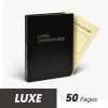Registres Livre d'Inventaire 50 pages Luxe