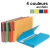 Chemises poche carte recyclée - paquet de 50 chemises