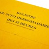 Registre de suivi hebdomadaire des 35 heures