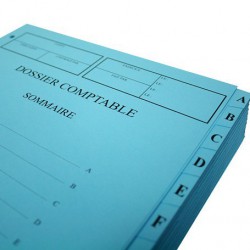 Dossier Comptable - Vendu par lot de 10 dossiers