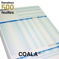 Bulletins de paie - COALA - Ramettes de 500 feuilles
