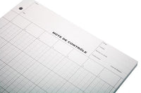 Notes de Contrôle - 7 colonnes rayées - Blocs de 100 Feuilles