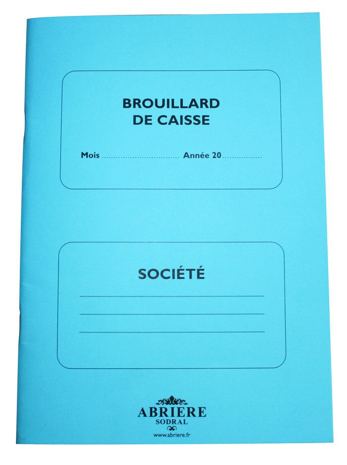Brouillard de caisse mensuels