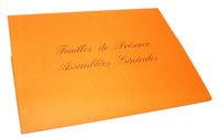 Pochette de Présence aux Assemblées Générales