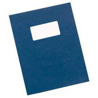 Carton Grain Cuir + fenêtre 50x100 mm - 230 g - Paquet de 100 plats de couverture
