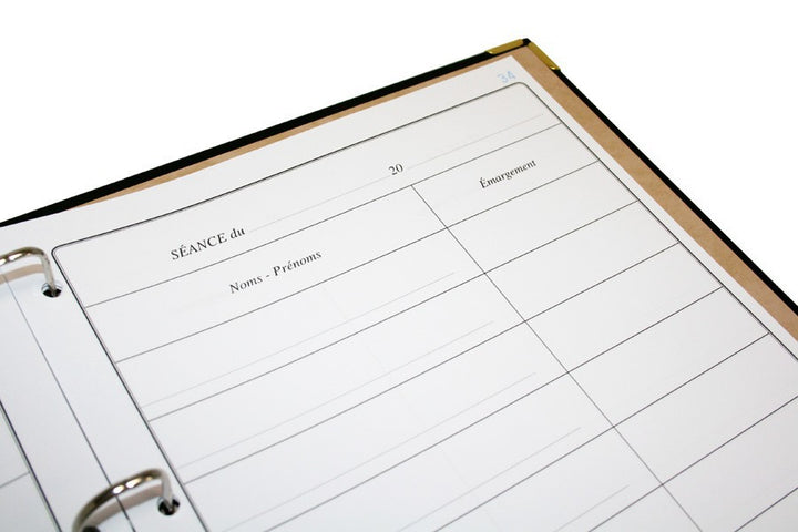 Recharges 50 pages pour Registre de Présence