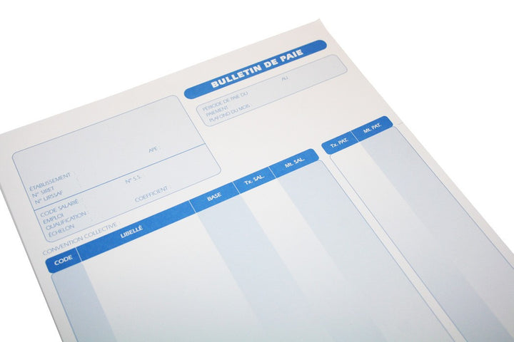 Bulletins de paie CIEL - Ramettes de 500 feuilles