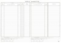 Cahier Mouvements de Titres - ABRIERE