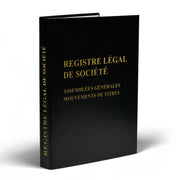 Registre Légal de Société à feuillets mobiles