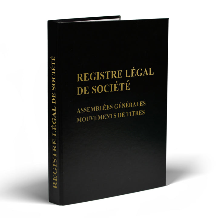Registre Légal de Société à feuillets mobiles