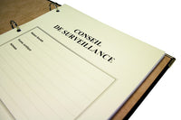 Registre Conseil 50 pages Luxe - Titres au choix