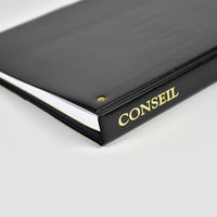 Registre Conseil 100 pages Prestige - Titres au choix