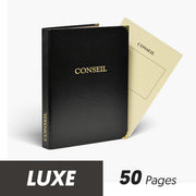 Registre Conseil 50 pages Luxe - Titres au choix