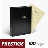 Registre Conseil 100 pages Prestige - Titres au choix