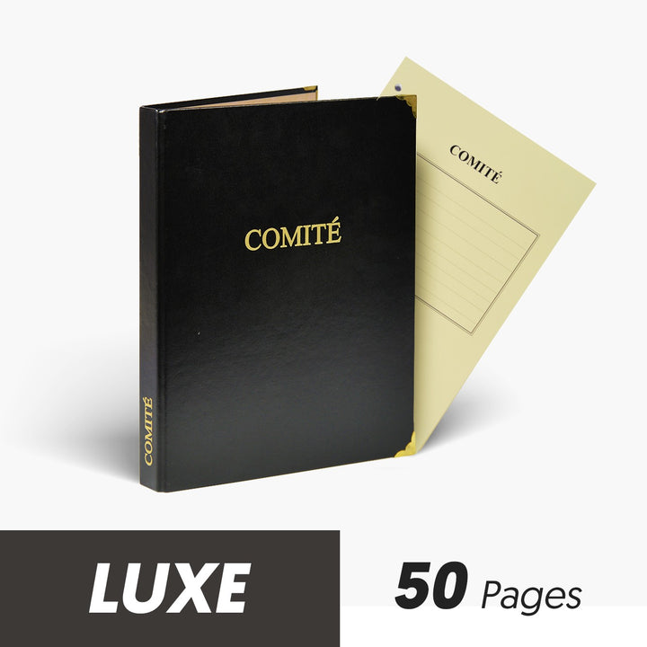 Registre Comité 50 pages Luxe - Titres au choix