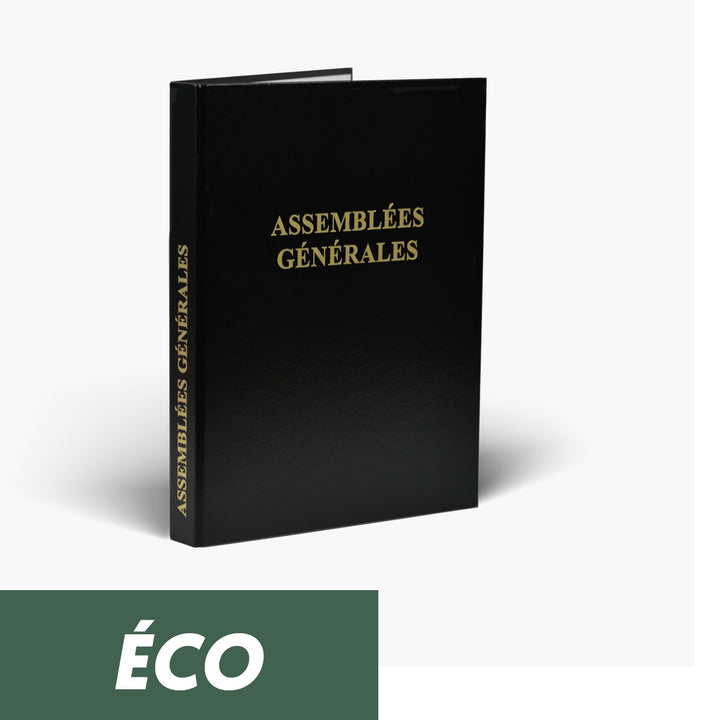 Registre Assemblées Générales 100 pages Eco
