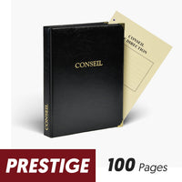 Registre Conseil 100 pages Prestige - Titres au choix