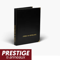 Registre Conseil 100 pages Prestige 15 anneaux - Titres au choix