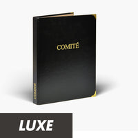 Registre Comité 50 pages Luxe - Titres au choix