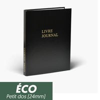 Registre Livre Journal  100 pages Eco Petit Dos