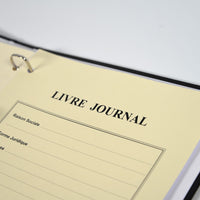 Registre Livre Journal  100 pages Eco Petit Dos