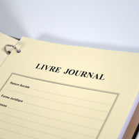 Registre Livre Journal 100 pages Luxe