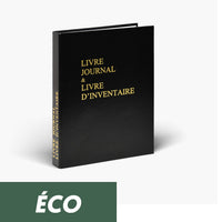 Registre Double Journal 50 pages + Inventaire 100 pages Eco