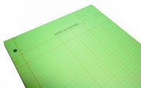 Note de Contrôle - 4 colonnes rayés - 5 Blocs de 100 Feuilles