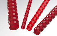 Reliure plastique - diamètre 12 mm - Boite de 100 reliures