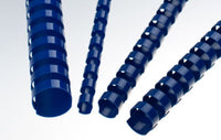 Reliure plastique - diamètre 14 mm - Boite de 100 reliures