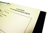 Registres Conseils d'Administration 100 pages Prestige