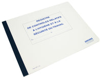 Registre des contrôles relatifs à l'hygiène et à la sécurité du travail
