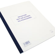 Registre délégués du personnel