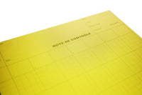 Note de Contrôle - 7 colonnes rayés - 5 Blocs de 100 Feuilles
