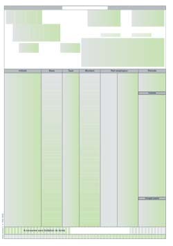 Bulletins de paie - CCMX, MASTER ou WINNER - Ramettes de 500 feuilles