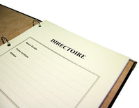 Registres Directoire 50 pages Luxe