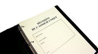 Registres Décisions de l'Associé Unique 100 pages Prestige