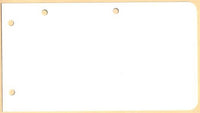 Intercalaires de révision Bloc de 250 intercallaires 125 x 225 mm