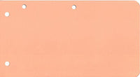 Intercalaires de révision Bloc de 250 intercallaires 125 x 225 mm