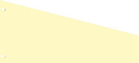 Intercalaires de révision Trapèze Bloc de 250 intercallaires 110 x 235 mm