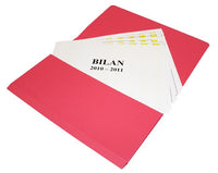 Chemises poche carte recyclée - paquet de 50 chemises